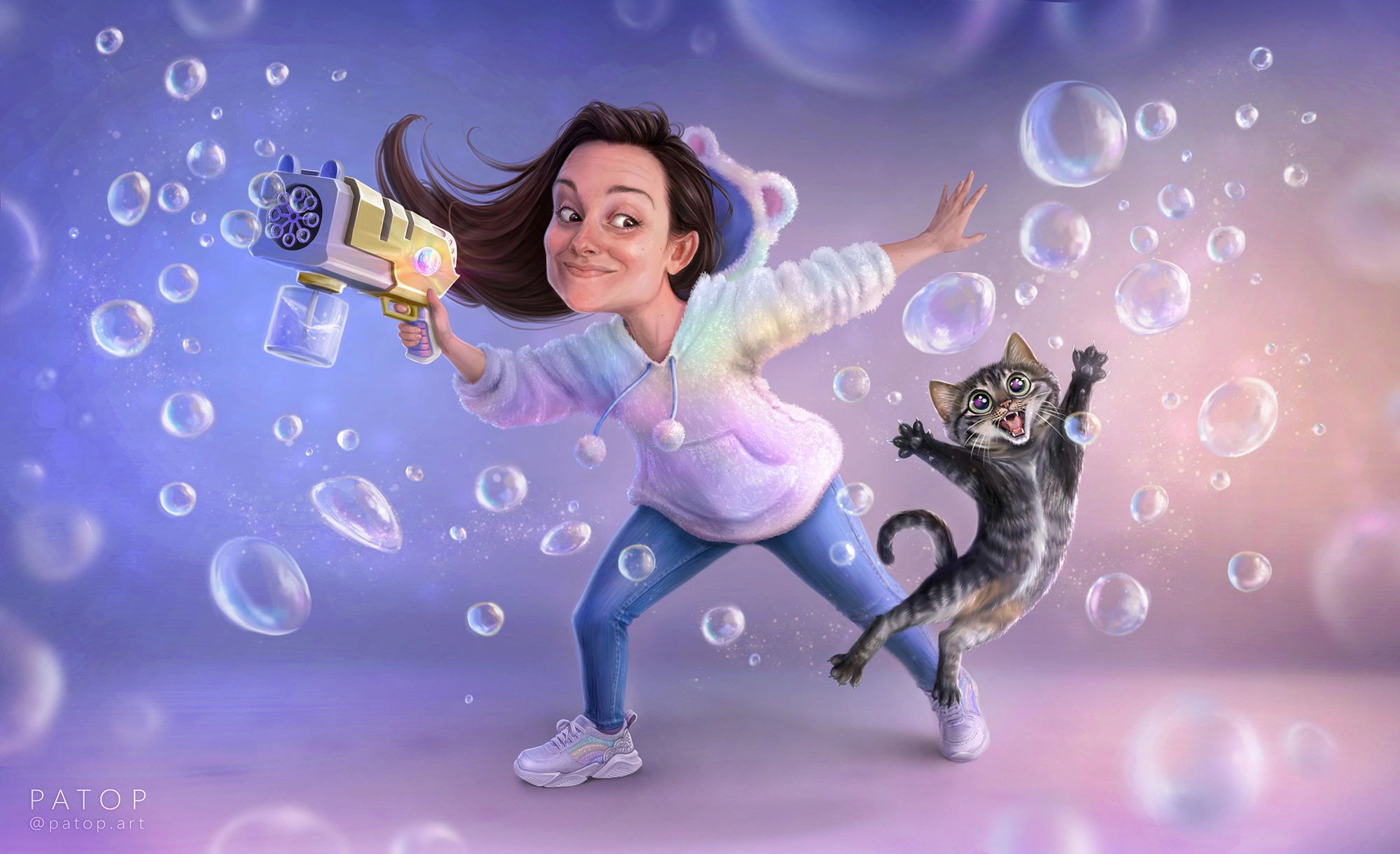 Burbujero Illustration